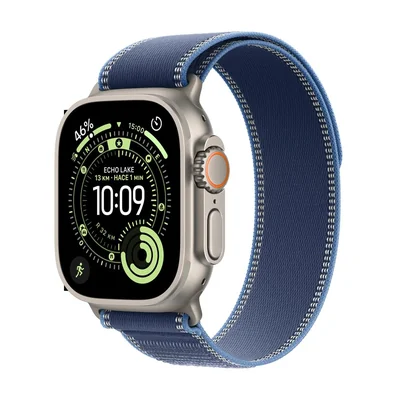 Smartwatch Apple Watch Ultra GPS + Cellular 49mm Titanio Correa Alpine Loop Blanco Estrella Grande