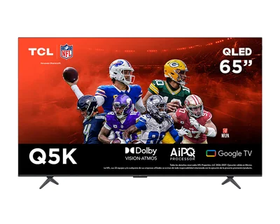 Pantalla Smart TV TCL QLED 65 Pulgadas 4K 65Q5K