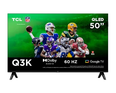 Pantalla Smart TV TCL QLED 50 Pulgadas FHD 50Q3K