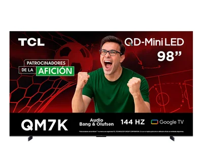 Pantalla Smart TV TCL QD-Miniled 98 Pulgadas UHD 98QM7K