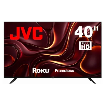 Smart TV JVC 40 pulgadas Full HD LED Roku TV WiFi 3 HDMI 1 USB AV Netflix YouTube Prime Video Modelo SI40FR