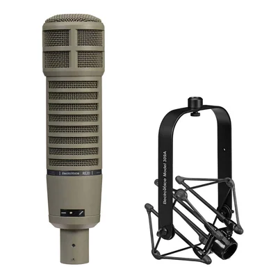 Micrófono Dinámico Cardioide Electro-voice Re20 Con Soporte Shockmount - Venta Internacional.