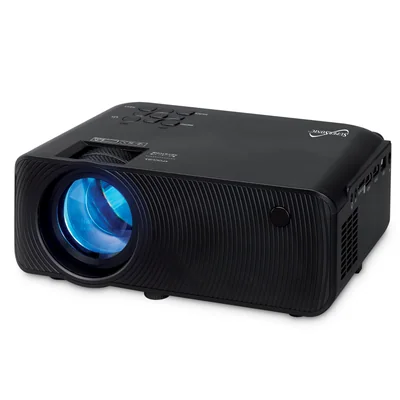 Supersonic Sc-82p Proyector De Cine En Casa Bluetooth  10.1 Cm  7000 Lúmenes  Resolución 1080p  Inalámbrico  Colores Reales Y So