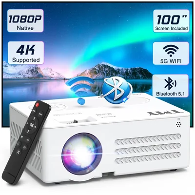 Proyector Tmy Con Wifi Y Bluetooth 1080p Native 4k - Venta Internacional.