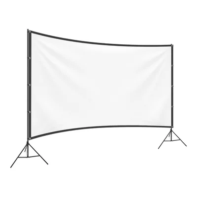 Steren Pantalla Portátil Para Proyector De 150” Con Doble Tripié Pro-050