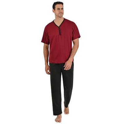 Pijama de Playera Manga Corta y Pantalón Starwest para Hombre