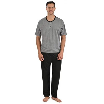 Pijama de Playera Manga Corta y Pantalón Starwest para Hombre