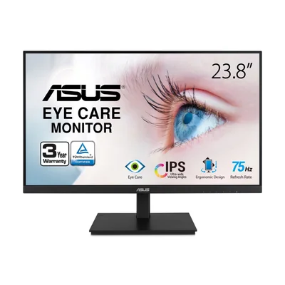Monitor Asus Va24dqsb De 23,8 Pulgadas, Full Hd, 75 Hz, Ips, Hdmi, Displayport - Venta Internacional.