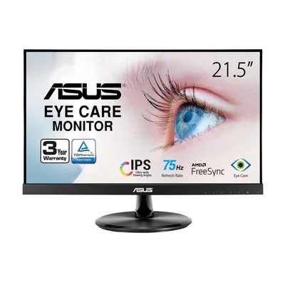 Monitor Asus Vp229q De 21,5 Pulgadas, 1080p, Full Hd, 75 Hz, Ips Freesync - Venta Internacional.