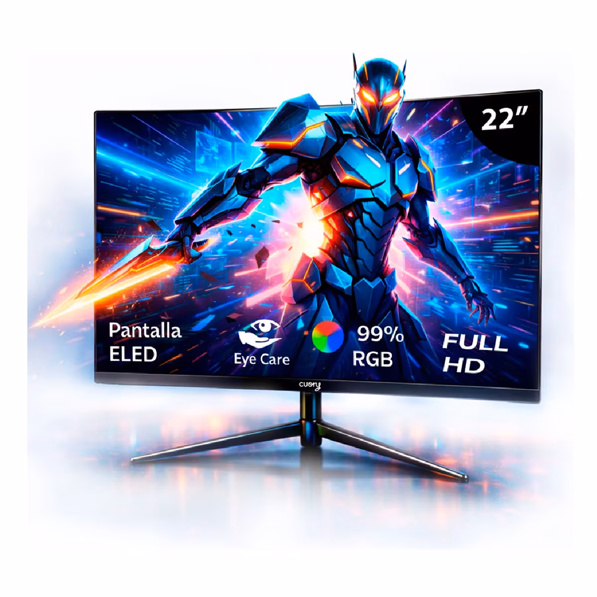 Monitor 22 Pulgadas Led Hdmi Full Hd Pantalla 100hz Negro