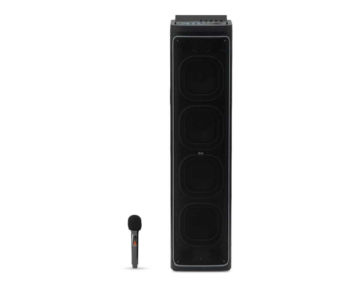 Bocina Bluetooth EVL EVL-AV-008 120 W con Micrófono