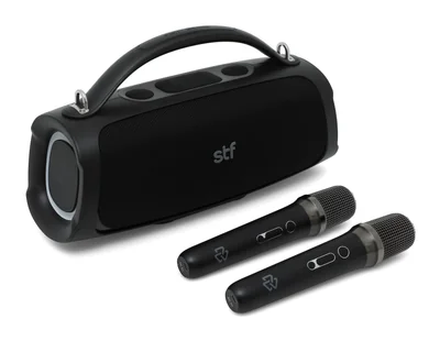 Bocina Bluetooth STF Allure Karaoke 40 W con Micrófonos
