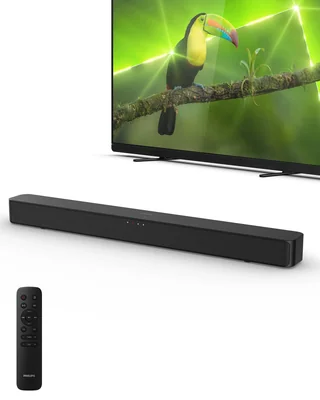Barras De Sonido Philips Philips B4000 Barra De Sonido Para Tv  Sonido De 2.0 Canales  Bt Le Audio  Fácil Configuración  Easylin