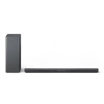 Barra De Sonido Philips Dolby Atmos Ultra Slim Con Subwoofer Inalámbrico De 2.1 Canales