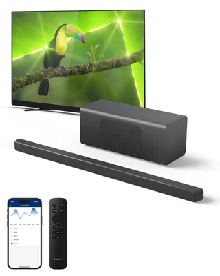Barra De Sonido Philips B6309 De 2.1 Canales Con Subwoofer Inalámbrico - Venta Internacional.