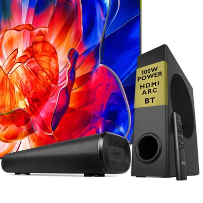 Soundbar Lemega Edge X Boost 2.1 Con Bluetooth Y Hdmi Arc 100 W - Venta Internacional.