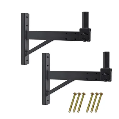 Soporte De Pared Howonder Para Altavoz Negro Inclinable 2 Paquetes - Venta Internacional.