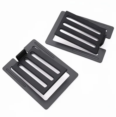 Par De Soportes Para Altavoces Iballbox 11 Cm Negro Inclinados - Venta Internacional.