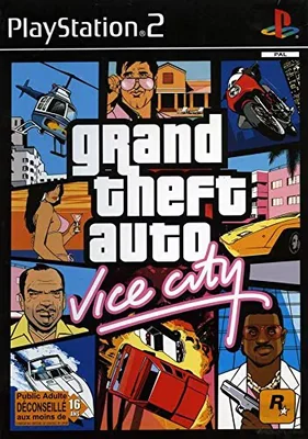 Juego Rockstar Games Gta Vice City Para Playstation 2 - Venta Internacional.