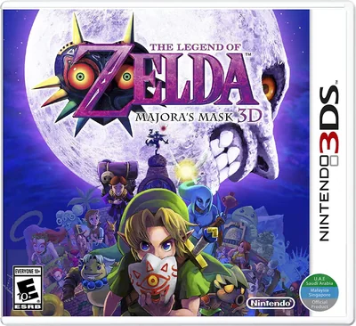 The Legend Of Zelda: Majora's Mask 3d (edición Mundial) - Venta Internacional.