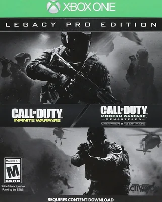 Videojuego Activision Call Of Duty Infinite Warfare Edición Legacy Xbox One - Venta Internacional.