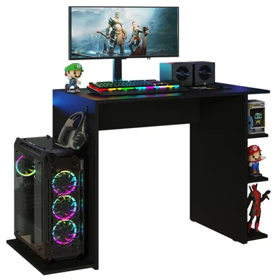 Escritorio Madesa Gamer Negro