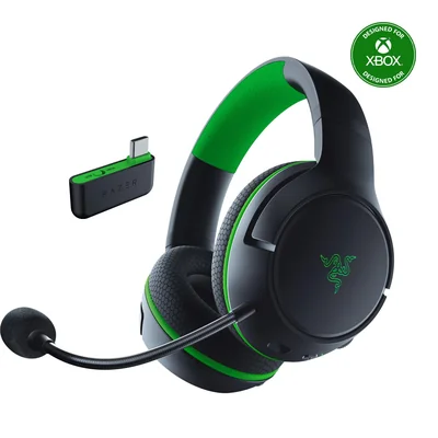 Audífonos Razer Kaira Hyperspeed Negro Inalámbrico Para Xbox Series X|s Xbox One Y Pc Con Drivers - Venta Internacional.
