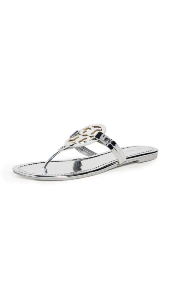Sandalia Tory Burch Miller Argento 5.5 US