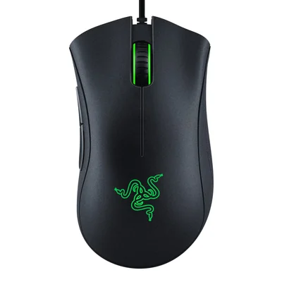 Mouse Alámbrico Gamer Razer Deathadder Essential 6400 Negro-Venta Internacional