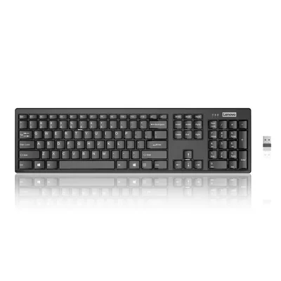 Teclado Lenovo 100 Wireless Compact Para Pc/portátil Windows - Venta Internacional.