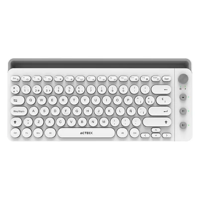 Teclado Inalámbrico Acteck Ti685 Blanco