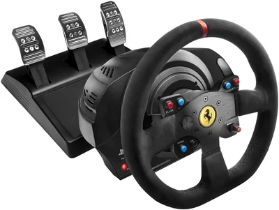 Volante De Carreras Thrustmaster T300 Force Feedback Ferrari Alcantara - Venta Internacional.