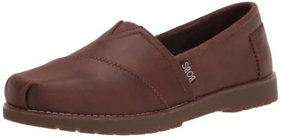 Mocasín Skechers BOBS para mujer Chill Lugs-Urban Spell Marrón