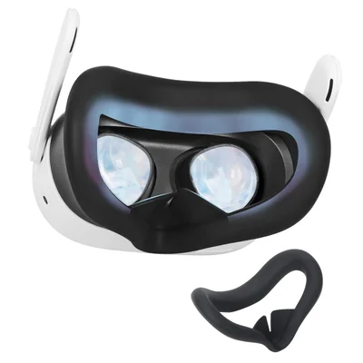 Mascarilla Facial De Silicona Para Meta Quest 3s, A Prueba De Sudor Y Luz - Venta Internacional.