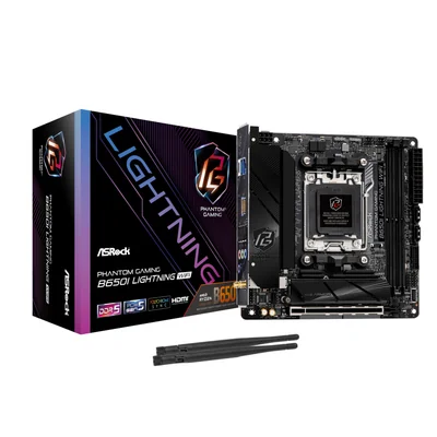 Placa Madre Asrock B650i Lightning Wifi 6e Amd Ryzen B650 - Venta Internacional.