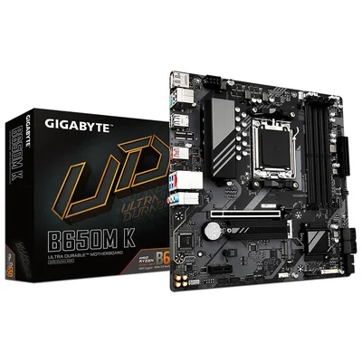 Tarjeta Madre Gigabyte B650m K: Socket Am5 Ddr5 Micro Atx