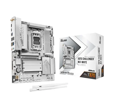 Placa Base Asrock X870 Challenger Wifi Am5 Blanca - Venta Internacional.