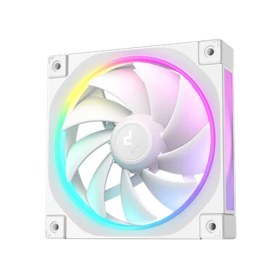 Ventilador Deepcool Fl12 Blanco Rgb 120mm R-fl12-whapn1-g