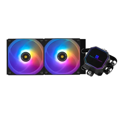 Enfriador De Agua Líquido Thermalright Frozen Prism 240 Negro Con Ventiladores Argb Y Bomba De Agua - Venta Internacional.