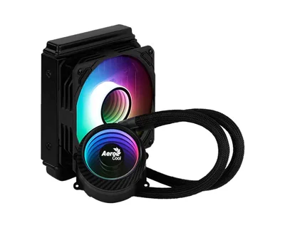 Enfriamiento Liquido Aerocool Mirage L120 color Negro Argb Lga2011 Am4