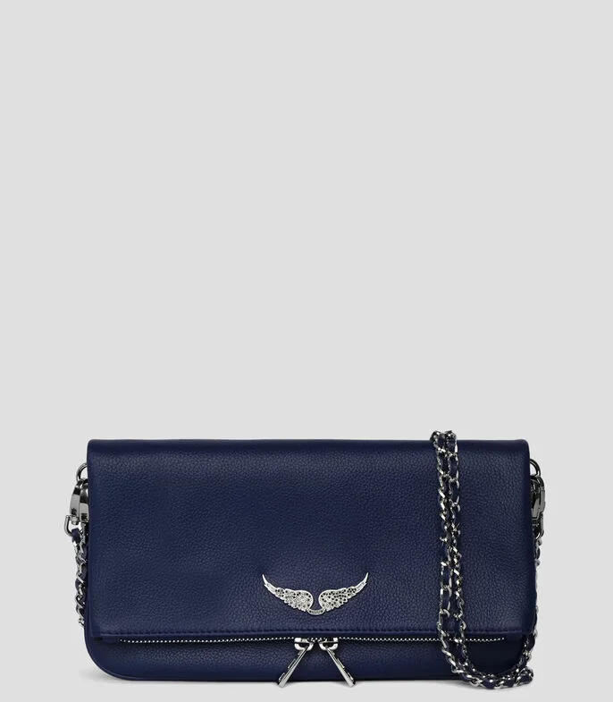 Bolsa Shoulder lisa en piel Mujer