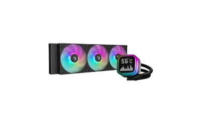 Enfriamiento Deepcool Lp360 Negro 360mm Lga1700/am5 R-lp360-bkmsnc-g-1
