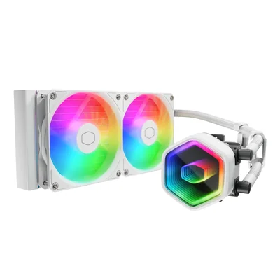 Enfriador Líquido Para Cpu Cooler Master 240 Core Ii Blanco Argb - Venta Internacional.