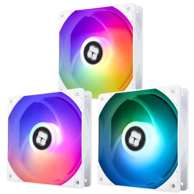 Ventilador Para Cpu Thermalright Tl-c12cw-s Negro Con Iluminación Argb Y Control De Velocidad Pwm - Venta Internacional.