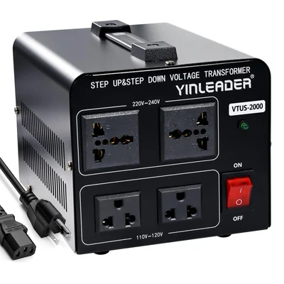 Transformador Yinleader Convertidor De Tensión 2000w 110v A 220v - Venta Internacional.