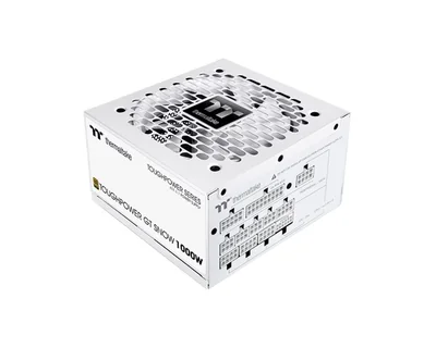 Fuente De Poder Thermaltake Blanco Toughpower Gt Snow 1000w 80plus Gold Modular Atx 3.1