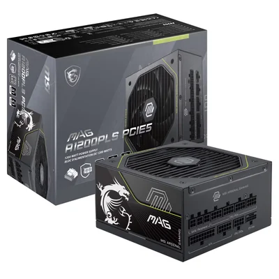 Fuente De Alimentación Msi Mag A1200pls 1200w Plata - Venta Internacional.