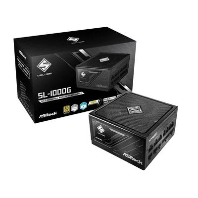 Fuente De Alimentación Asrock Sl-1000g 1000w 80 Plus Gold Totalmente Modular - Venta Internacional.