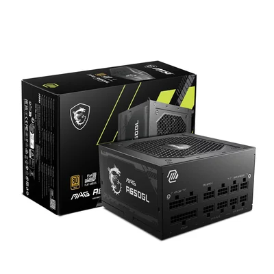Fuente de Alimentación Msi Mag A650gl Gaming 650w 80 Plus Gold - Venta Internacional