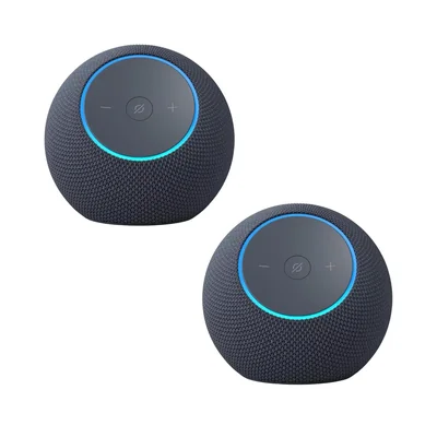Combo 2 Amazon Echo Dot Max Alexa+ Gris Sonido Estéreo